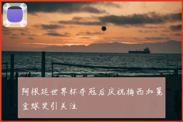 阿根廷世界杯夺冠后庆祝梅西加冕金球奖引关注