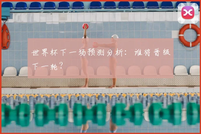 世界杯下一场预测分析：谁将晋级下一轮？