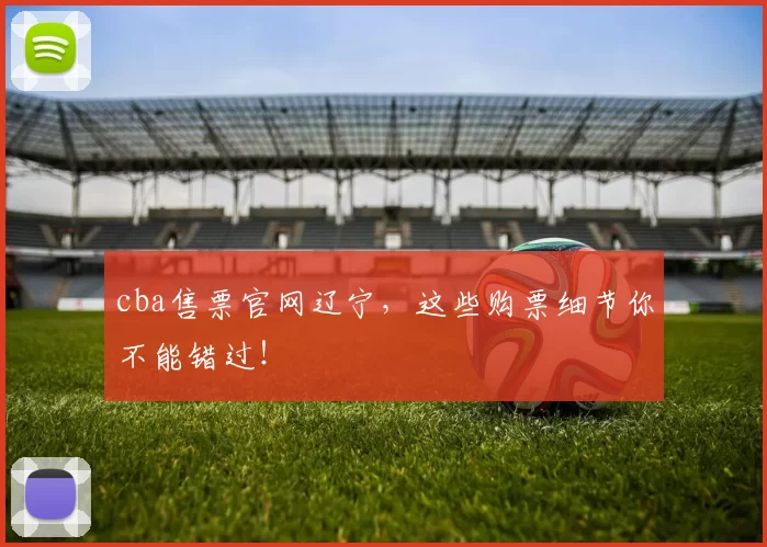 cba售票官网辽宁，这些购票细节你不能错过！